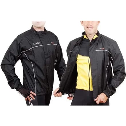 Massi Raincape Sympatex Jas Zwart XL Man