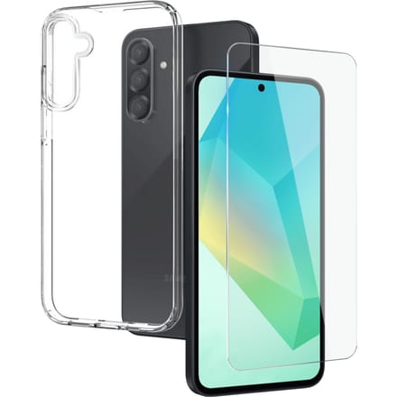 Northjo Samsung Galaxy A36 Hoesje en Screenprotector Transparant