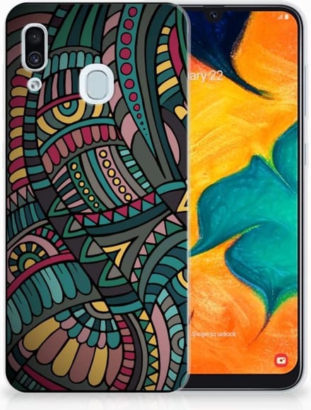 Samsung Galaxy A30 TPU bumper Aztec