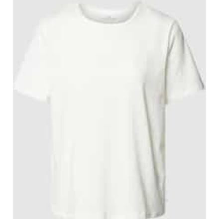 T-shirt met labeldetail