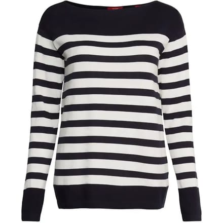 Dames sweatshirt met boothals Esprit