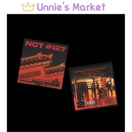 Nct 127 2e Album [Nct # 127 Neo Zone] Kit Versie Kit Ver.(Random 1EA) black