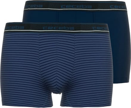 CECEBA Bamboo Heren Boxers - 2-pack - Blauw
