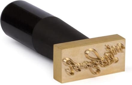 Messing stempel | 30x70mm