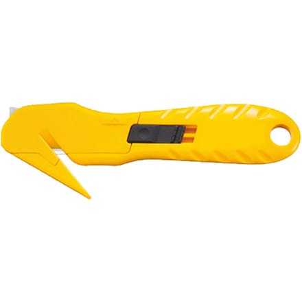 Doossnijder Verborgen Mesontwerp Veiligheid Kartonsnijder Pakopener Draagbaar Utility Mes yellow