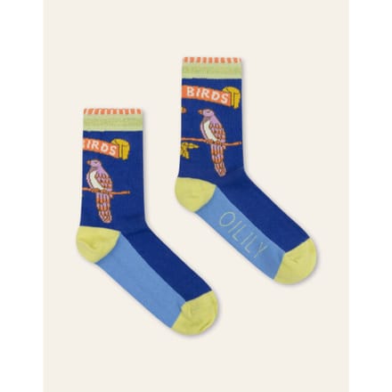 Oilily Mangalore Sokken- maat35-38 Amparo Blauw