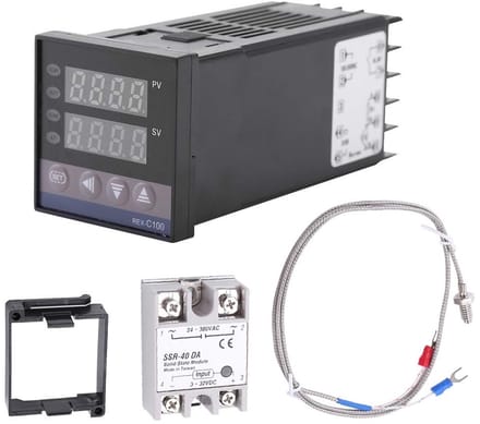 Allecto - Digitale Thermostaat Schakelaar - Temperatuurregelaar - Hoge Precisie - Meerkleurig - Verwarming Controller - AC110V-240V