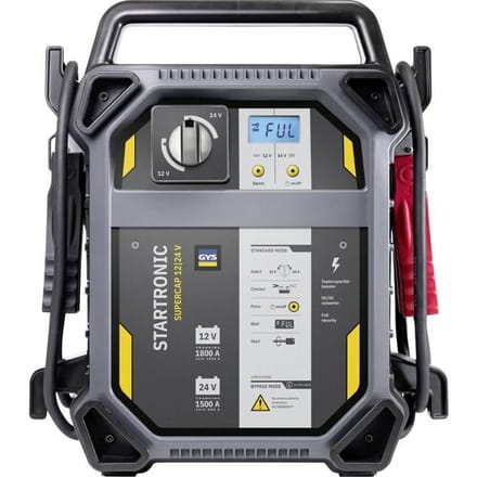 GYS STARTRONIC SUPERCAP 12/24 V 082816 Snelstartsysteem 12 V, 24 V