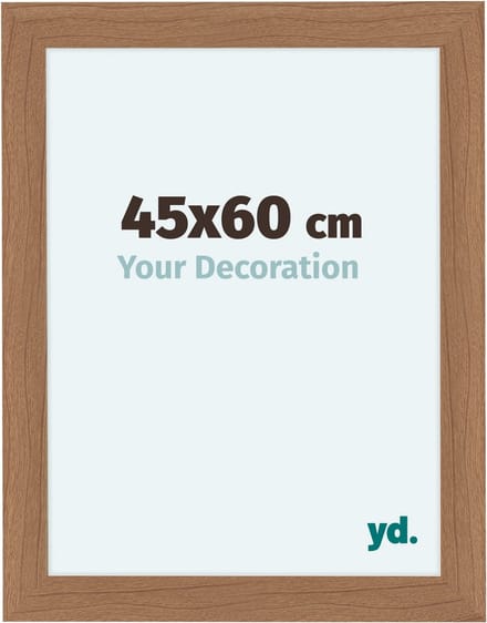 Your Decoration - Fotolijst 45x60 cm - MDF - Notenhout Licht - Como