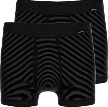Ammann Heren pant onderbroek kort met voorsluiting 2 pack Jeans
