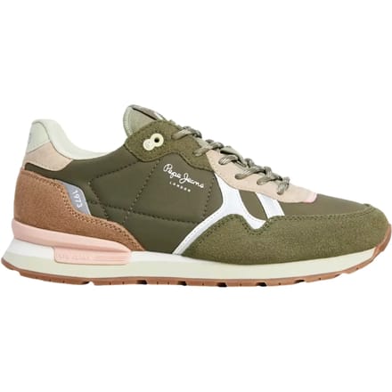 Pepe Jeans Brit City Schoenen Groen EU 40 Vrouw