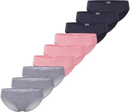 Schiesser Meisjes slip 9 pack Teens Girls 95/5 Cotton