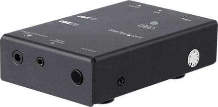 StarTech.com Dual 4K 60Hz Thunderbolt 3 Dock - PCIe M.2 - SD - 3x USB - PD - video/audio/infrared extender - HDMI