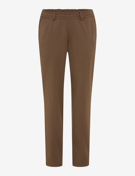 Eurex Heren Instapbroek  Style THORE, bruin, maat 33U
