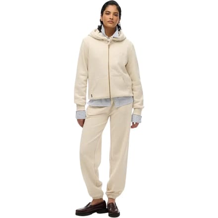 Superdry Essential Logo Zip Hooded Vest Dames