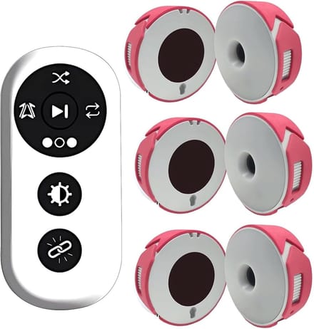 Reactietrainingslamp - Reactielamp Trainingslamp - Verbeteren Reactietijd - 4 Trainingsmodi - 6 stuks - Wit
