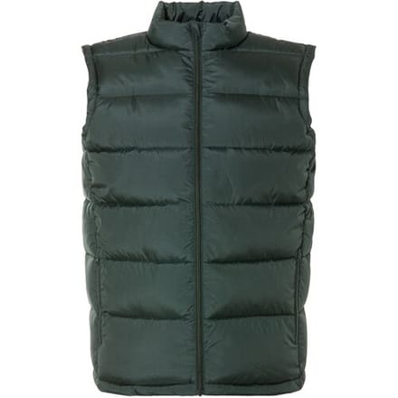 LIVERGY Gewatteerde heren bodywarmer (groen, 3XL)