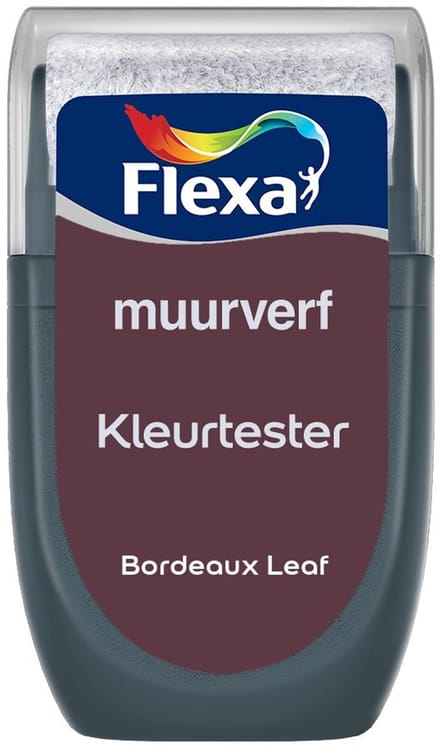 Flexa - Kleurtester Muurverf - Bordeaux Leaf - 30 ML - Mengverf - 0.03L