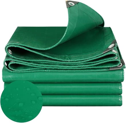 Afdekzeil - Beschermzeil - Buiten beschermen - Scheurvast - 1.2 x 1.6 m - Groen