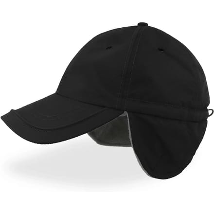 Atlantis Headwear Techno Flap Cap Recycled AT417 - Black - One size