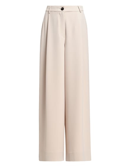 Essentiel Antwerp Wide Leg Pants Pantalons Beige Kelsea
