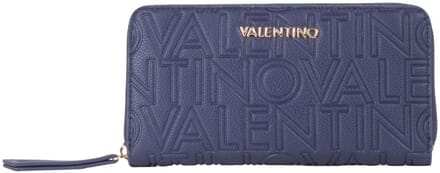 VALENTINO portemonnee Pansy Zip Around Wallet Blu donkerblauw