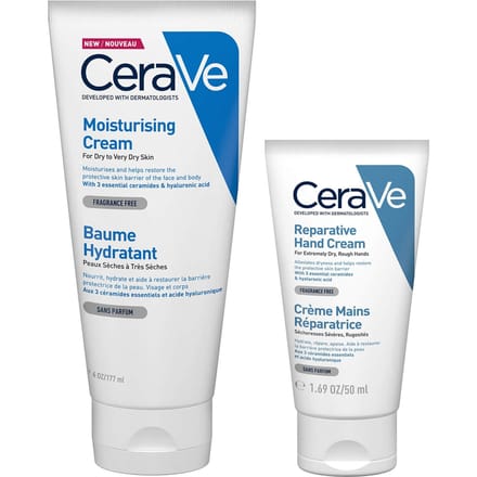 CeraVe Herstellende Handcrème - tegen Droge en Ruwe Handen - 50ml