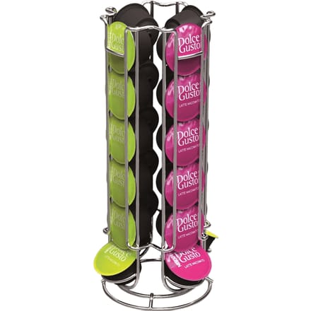 Scanpart capsulehouder - RVS - Geschikt voor 24 Dolce Gusto capsules - Cuphouder - Koffiecups houder