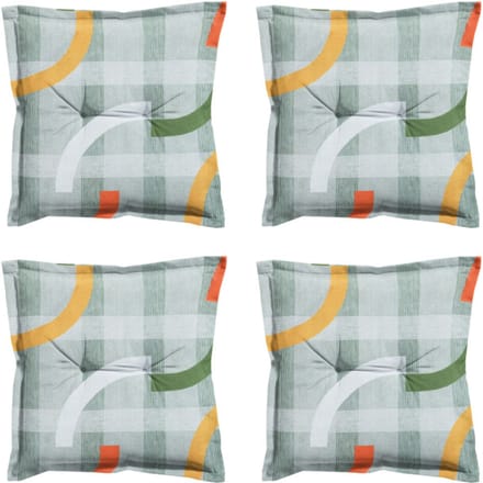 Madison - Zitkussen Tess orange - Ca. 50x50 cm - Set van 4