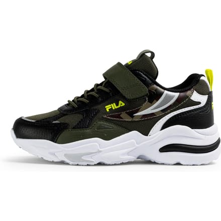 FILA Madrun Velcro Kids Olive Night Größe: 30 | Schuhe Outlet | kids | Schwarz