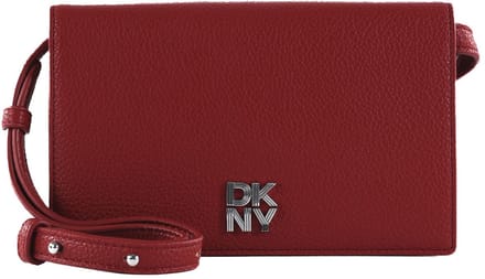 DKNY schoudertas portemonnee Etta Crossbody Wallet Bright Red rood