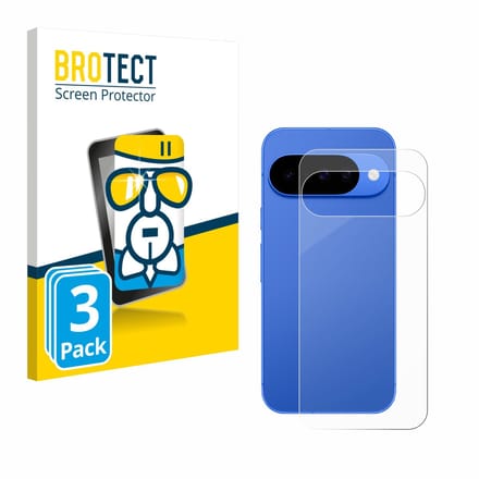 Screenprotector 3 Stuks voor Google Pixel 10 (Achterkant) Beschermglas transparant