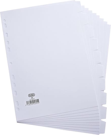 A4 Kaarthouder Set 10 Stuks Stevig Kunststof Vensterlabels Documenten Sorteren