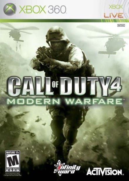 Call of Duty 4 Modern Warfare-Amerikaans (Xbox 360) Gebruikt