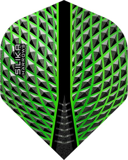 Dartflights Standaard Groen - Set van 3