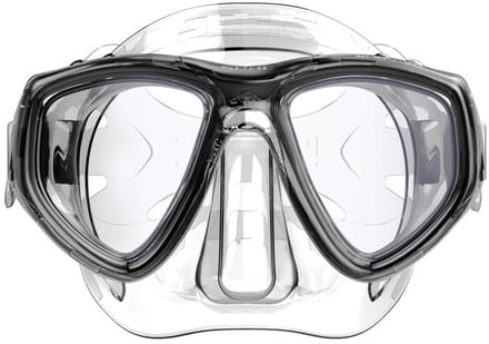 Seac Sub - Clear antifog duikbril - Zwart-transparant