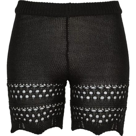 Urban Classics - Crochet Knit Korte broek - 3XL - Zwart