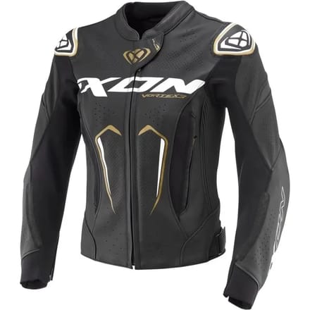 Leren motorjack voor vrouwen Ixon Vortex 3 L