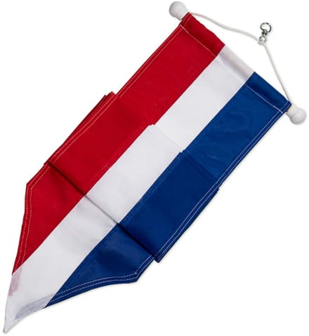 Wimpel Nederland - Nederlandse Wimpel Rood Wit Blauw 200cm