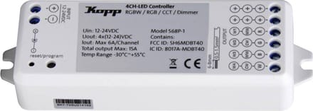 Blue-Control 8650.0101.9 4-kanaals Controller Wit