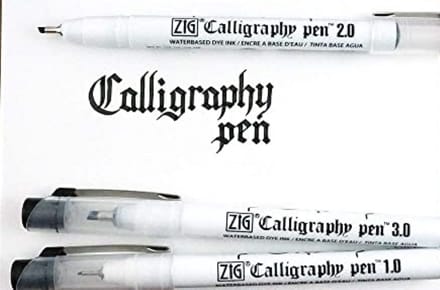 Kuretake ZIG Calligraphy Pen - 1.0 mm - groen