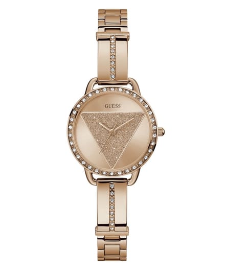 Guess Tri Bellini GW0914L3 Horloge - Staal - Rosékleurig - Ø 30 mm