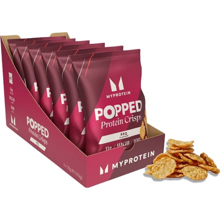 Gepofte eiwitchips - Barbecue