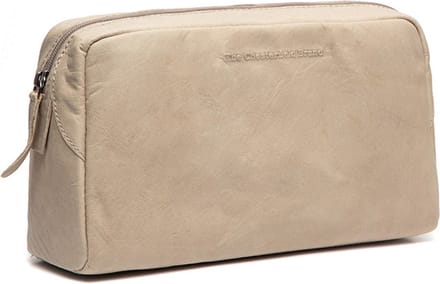 The Chesterfield Brand Leren Toilettas Off White Marina