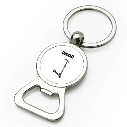 Akyol - step met eigen naam flesopener - Sport - skaters - skaten - 9 bij 3 cm