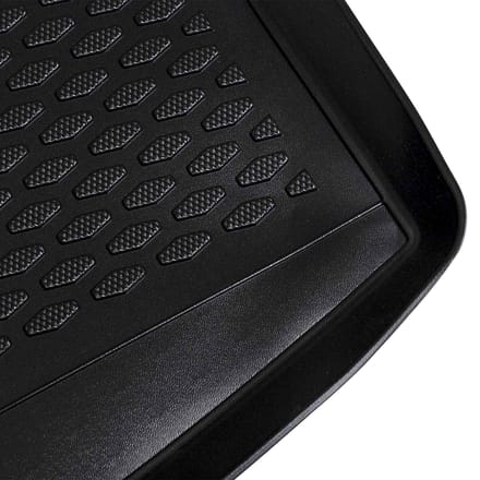 vidaXL Kofferbakmat Zwart Rubber
