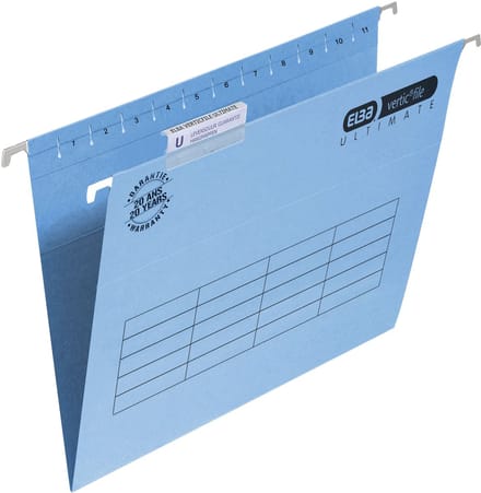 Elba hangmappen voor laden Verticfile Ultimate blauw