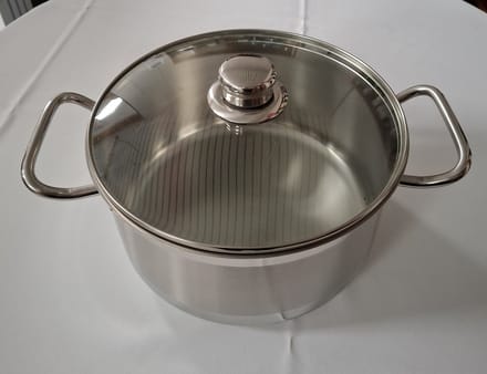 Sitram Lido kookpot 24 cm inox met glas deksel