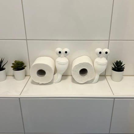 Wc Rolhouder - Wc - Wc Papier - Slak Wcrol Houder Decoratie
