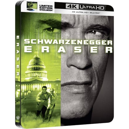 Eraser - 30th Anniversary Steelbook - 4K Ultra HD + Blu-ray - import